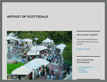 Tablet Screenshot of 888artfest.com